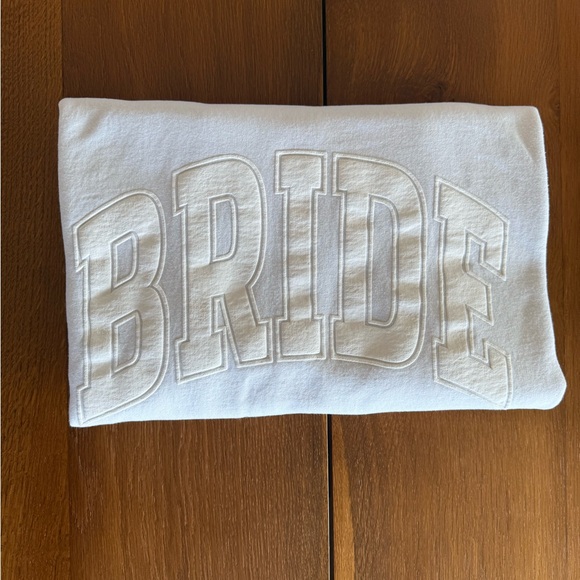 THE BAR BRIDE SWEATSHIRT WHITE - Picture 1 of 7